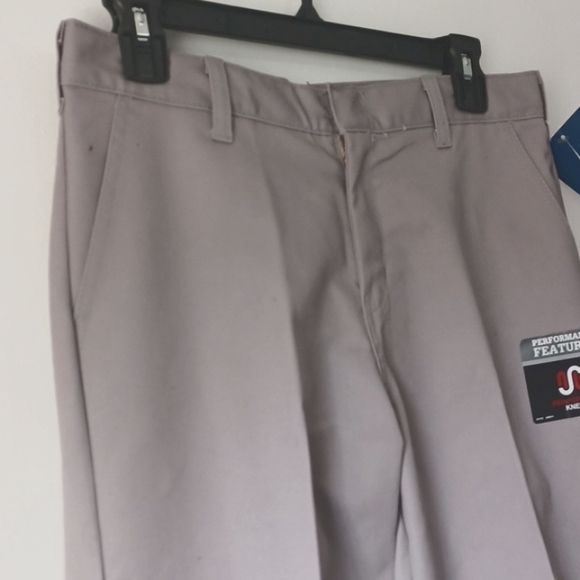 DICKIES pants for boys. "Straight Leg" pants w/ reinforced knees. 14 Husky.  NWT - Picture 3 of 15